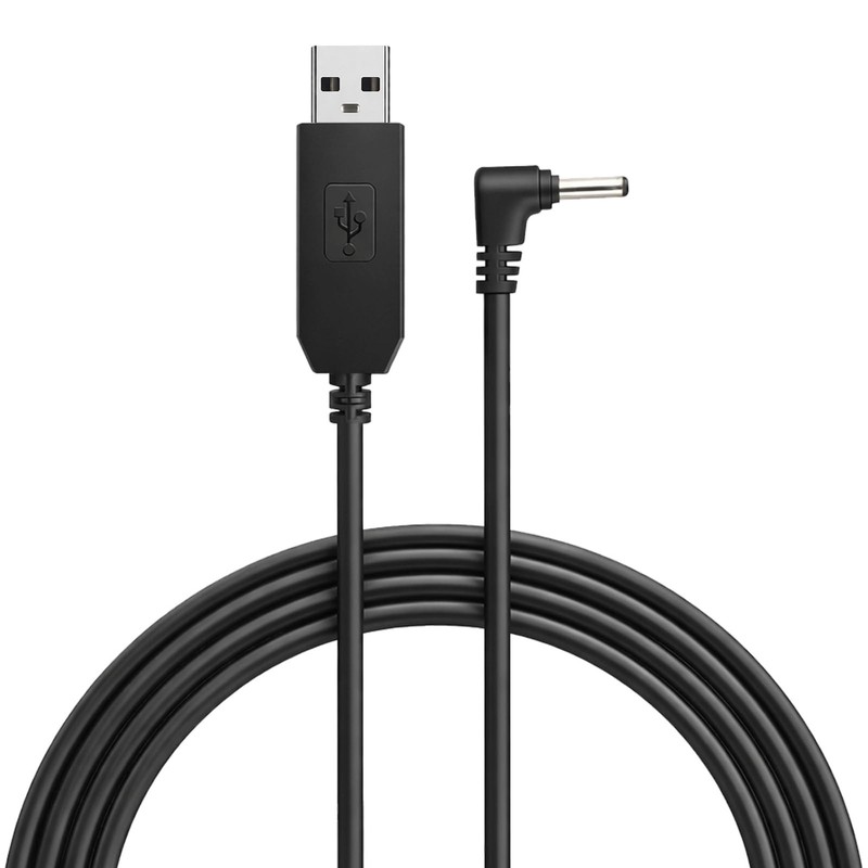 Radar Detector Power Cable – USB to DC3.5 Plug, with Cobra RAD 350,380,450,48…