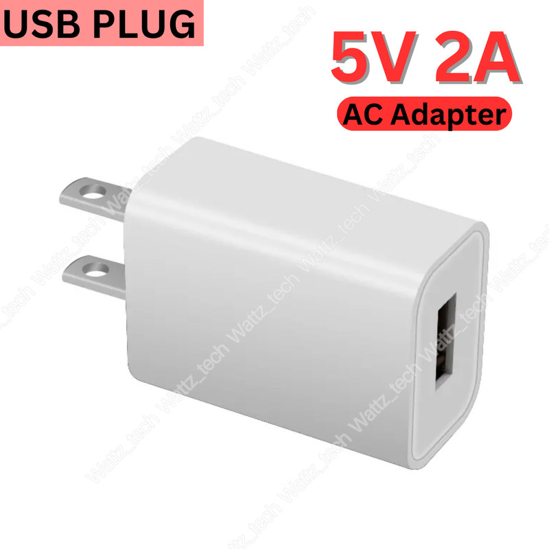 USB 5V 2A Quick Charge Wall Charger Adaptor USB Port Fast Charging For Android