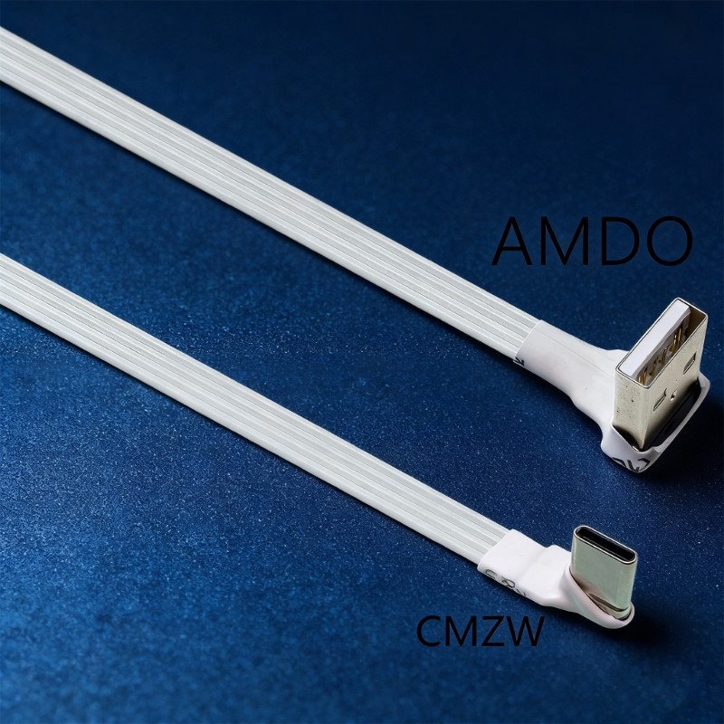 20-300cm Flat USB 2.0 To Type C Charging Cord 6 Lengths For Multiple Devices gallery