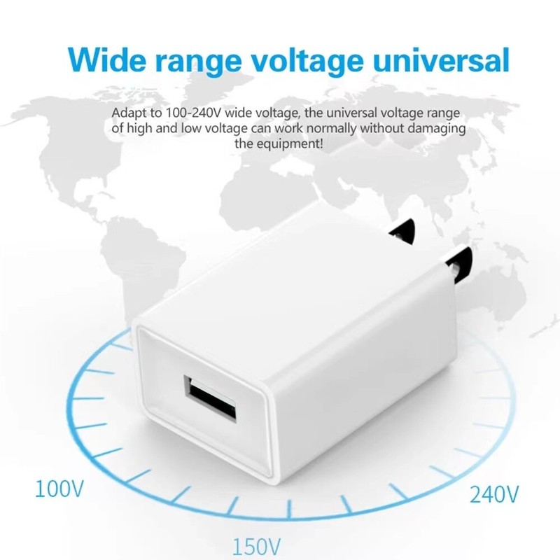 USB Fast Wall Dual Charger Charging Block 5V 2A For iPhone iPad Samsung Google