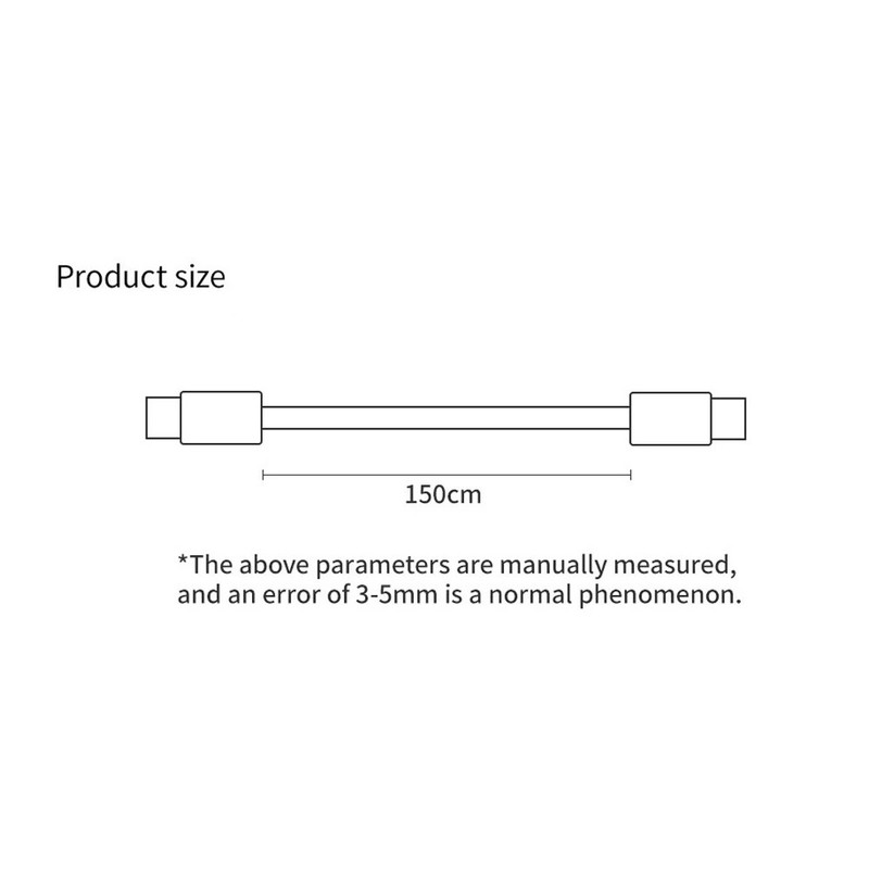 4 in 1 PD 27W 65W Fast Charging Spring Cable USB Type C to Type C and gallery