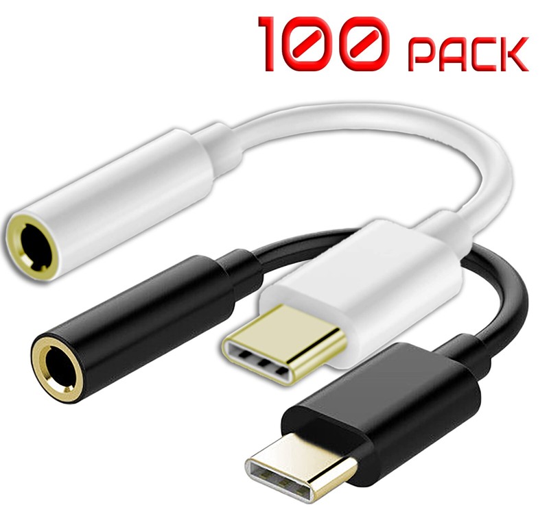 Wholesale Audio Adapter Cable For Samsung Galaxy S10 to S23 (Type C To AUX)
