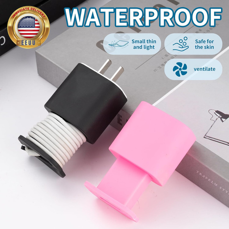 4 Packs USB Data of Silicone Charger Protector, Compatible with 18W and 20W Sili gallery