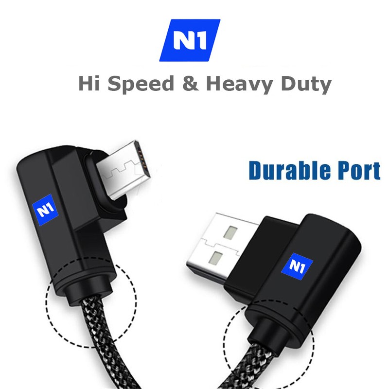 2-PACK of USB-C Type C Charging Cord Cable Charger
