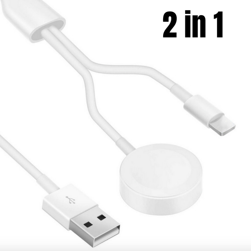 For Apple iPhone Watch iWatch 8 7 6 5 4 3 2 1 SE Magnetic Charger Charging Cable