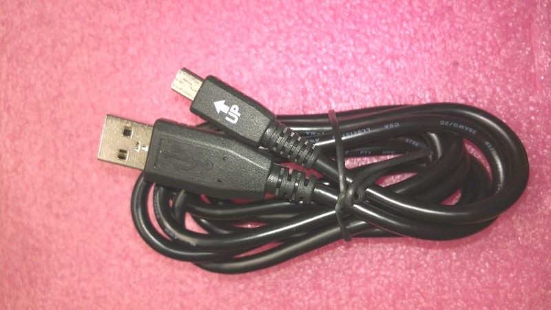 BLACKBERRY PC CABLE #ASY-06610-001 BLACK 2.0 USB A TO mini B NEW gallery