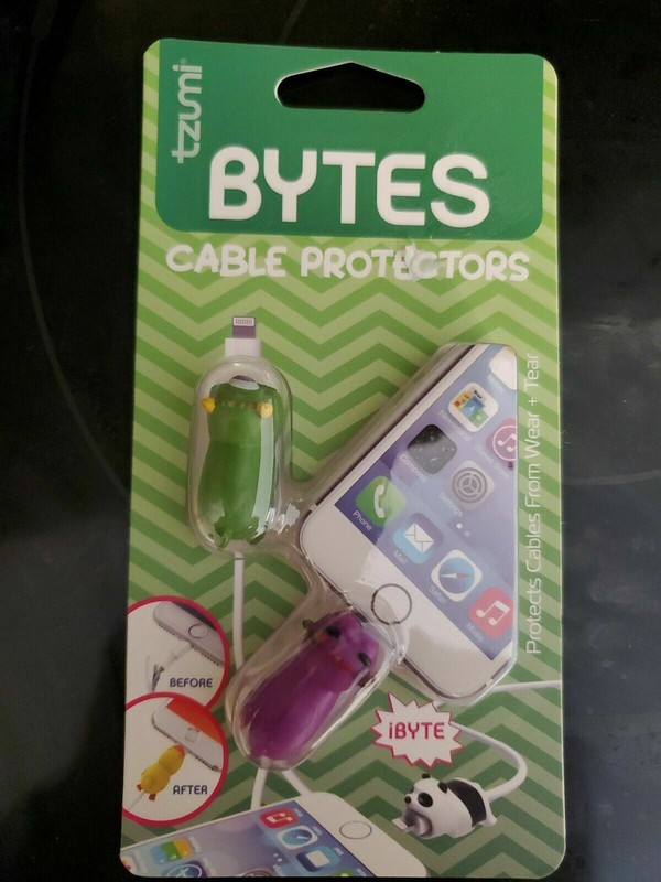 Tzumi Cord Bytes Phone Cable Protectors. New