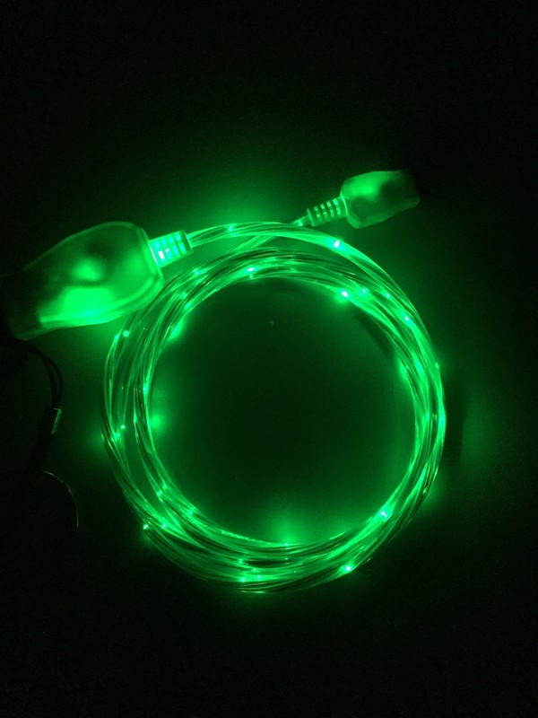 FLOWING LED LIGHT-UP USB charge Data Cable charger FOR iPhone 7 8 X 5s 5c 6 plus