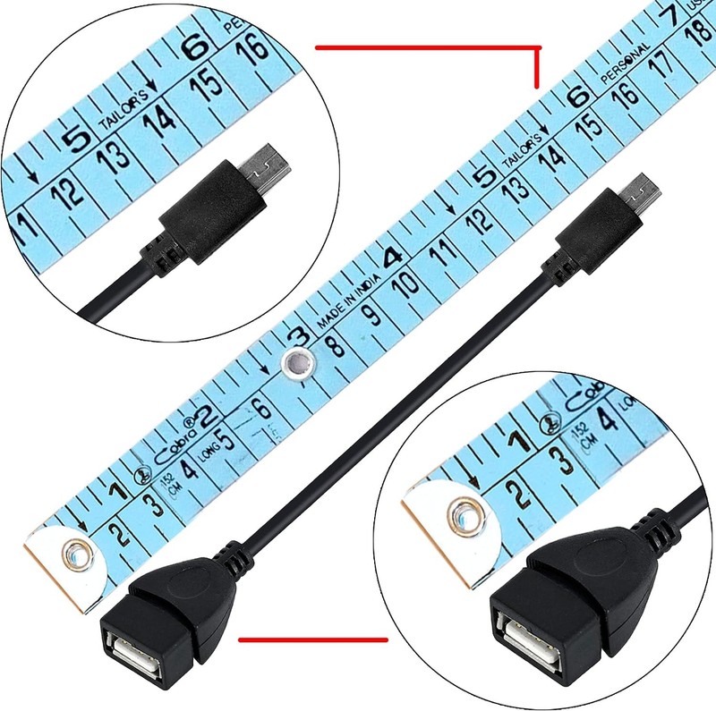 USB 2.0 Mini 5P Type B Cable Male Host to USB Female OTG Adapter Android Tablet gallery
