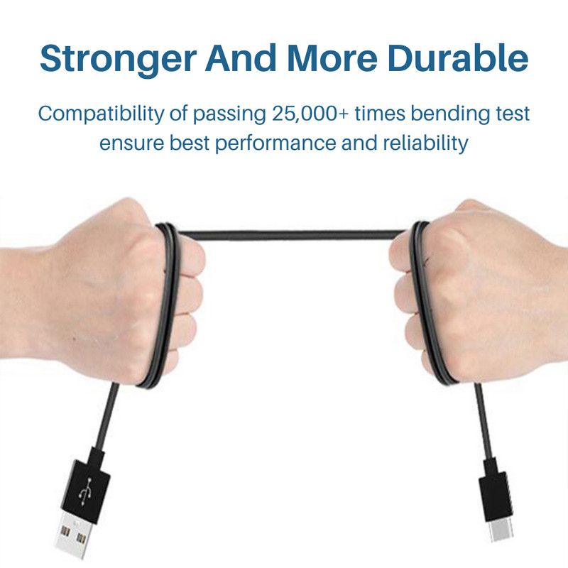 3 Pack Type-C USB-C Charger Cable For Samsung S20 S10 S9 S8 Fast Charging Cord gallery