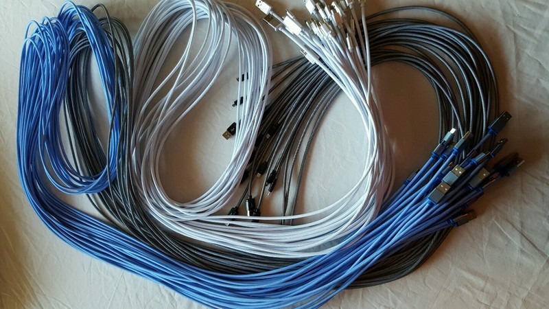 Lot of 10 super high quality fast Charger 10 ft Cable Cord for AndroidPhone