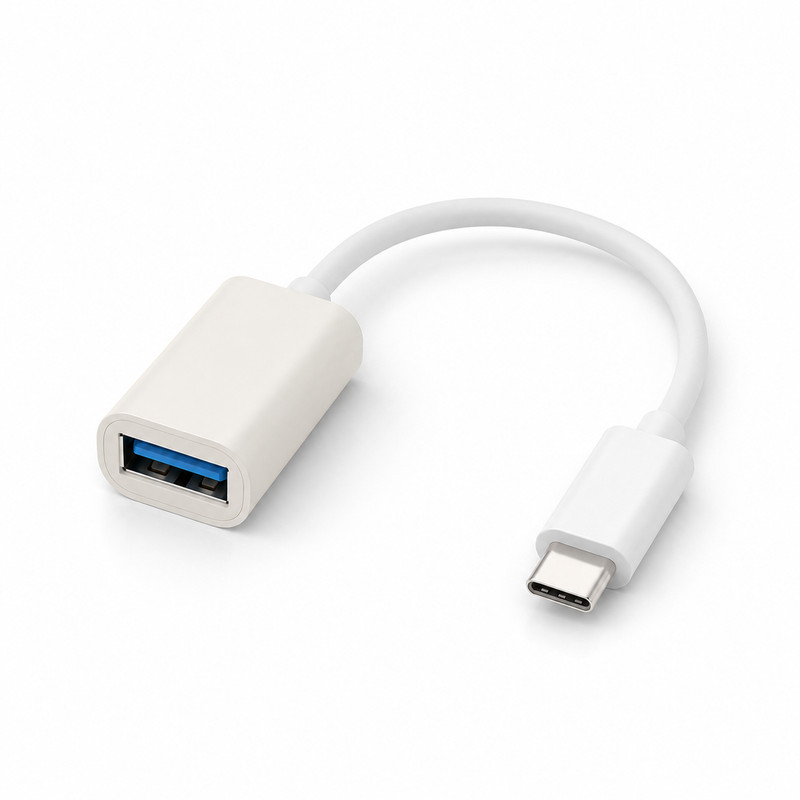 USB-C OTG Cable 20cm White for Honor X8 Flash Drive Mouse gallery