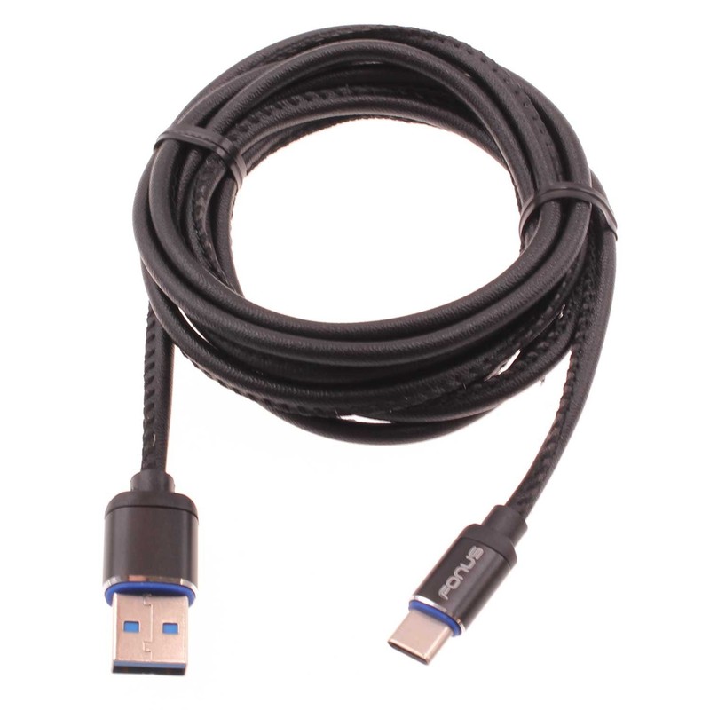 For Galaxy Z Flip7/FE – 6ft USB Cable Type-C Power Cord USB-C Long Fast Charge
