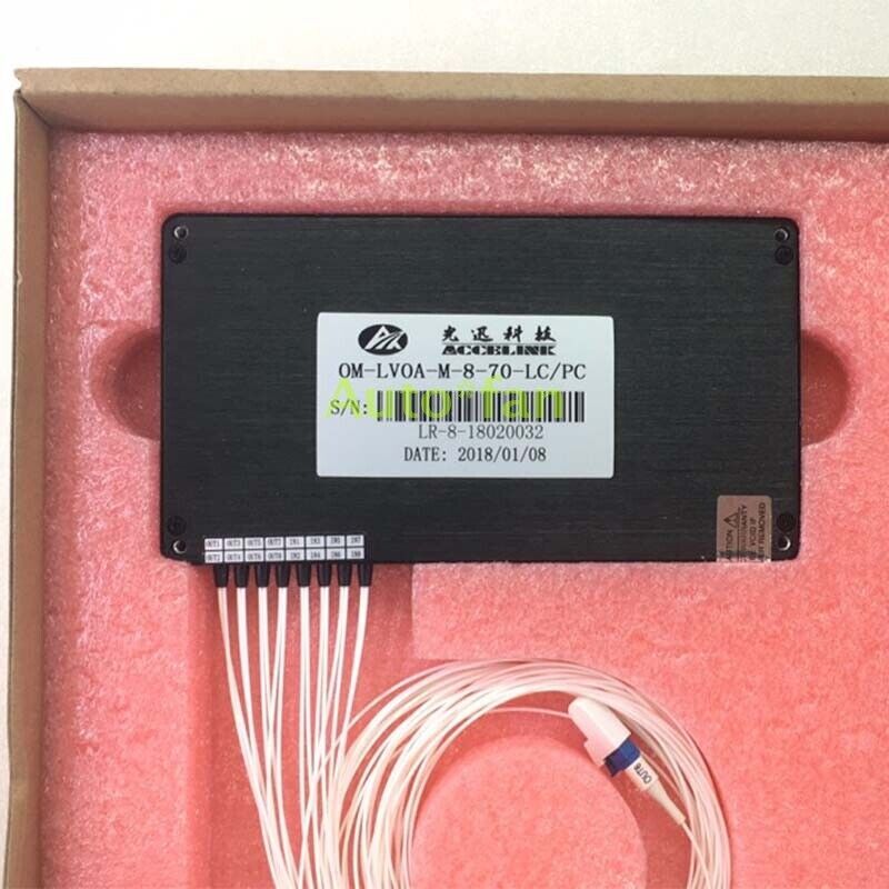 Variable Optical Attenuator Accelink OM-LVOA-M-8-70-LC/PC Genuine New gallery