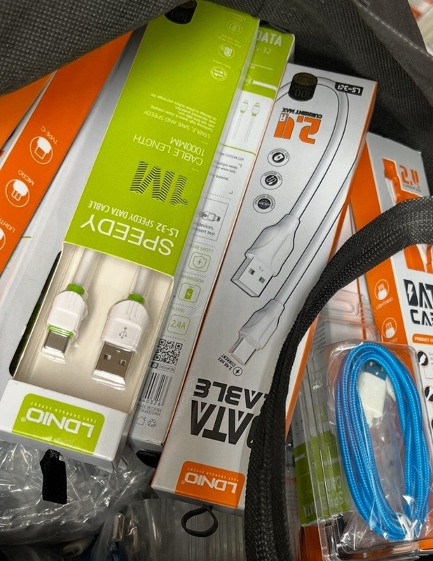 Phone Chargers and Cables Compatible with iPhone, Galaxy, LG, and More