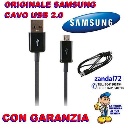 GENUINE SAMSUNG USB 2.0 DATA CABLE FOR A7 A5 A3 BLACK