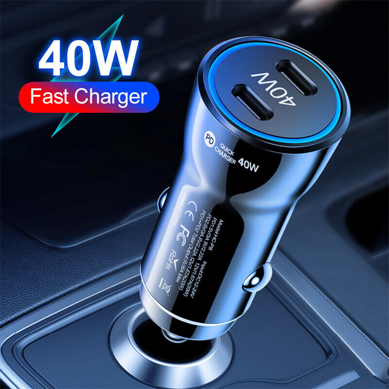 40W USB Type C Fast Charger Adapter& Cable For Samsung Note Z Fold Flip 7 6 5 4