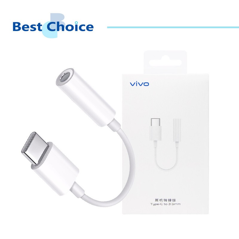 Original VIVO Official Type-C to 3.5mm Jack Audio Converter Adapter (AD2010)