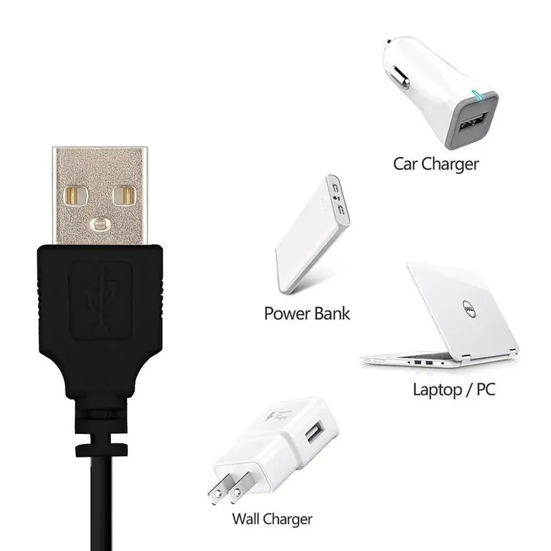 USB DC 2.5mm Charger Cable Cord for Rechargeable Massager & Vibrator USB gallery
