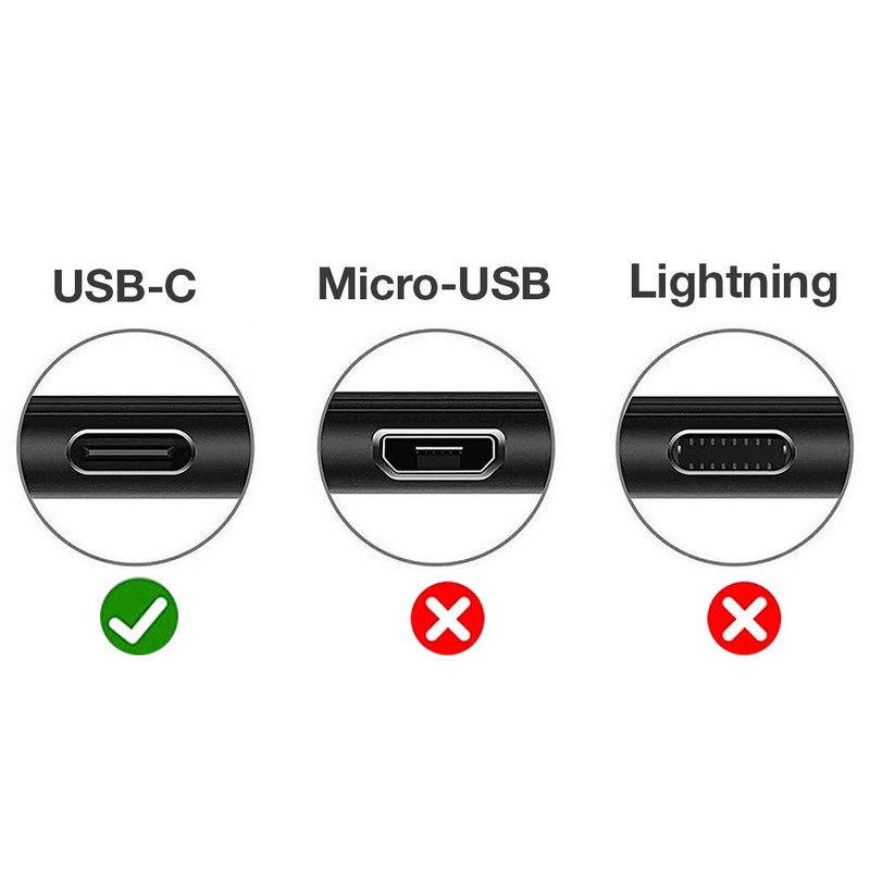 Verizon Logo 6FT Black USB to USB-C Charge Data Cable for Galaxy iPhone iPad gallery