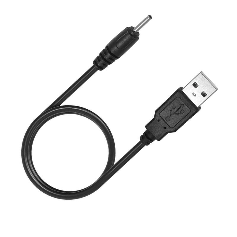 50cm USB Type A Male To DC 2.0mmx0.6mm 5V DC Barrel Jack Power Charging Cable gallery
