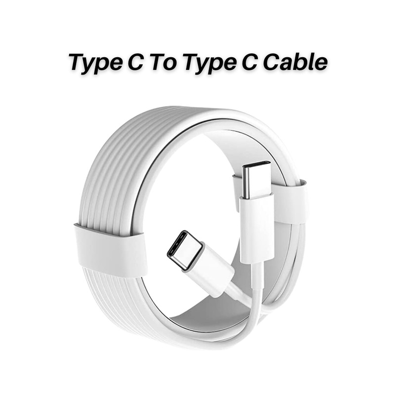 65W USB Type C Fast Wall Charger PD Cable For Samsung/iPhone 17 16 15 Pro Max