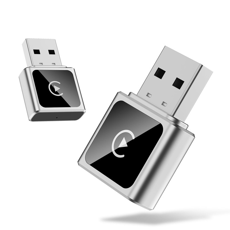 Mini Wireless CarPlay Adapter for iPhone,USB Carplay,2025 Upgrade Convert Wir…