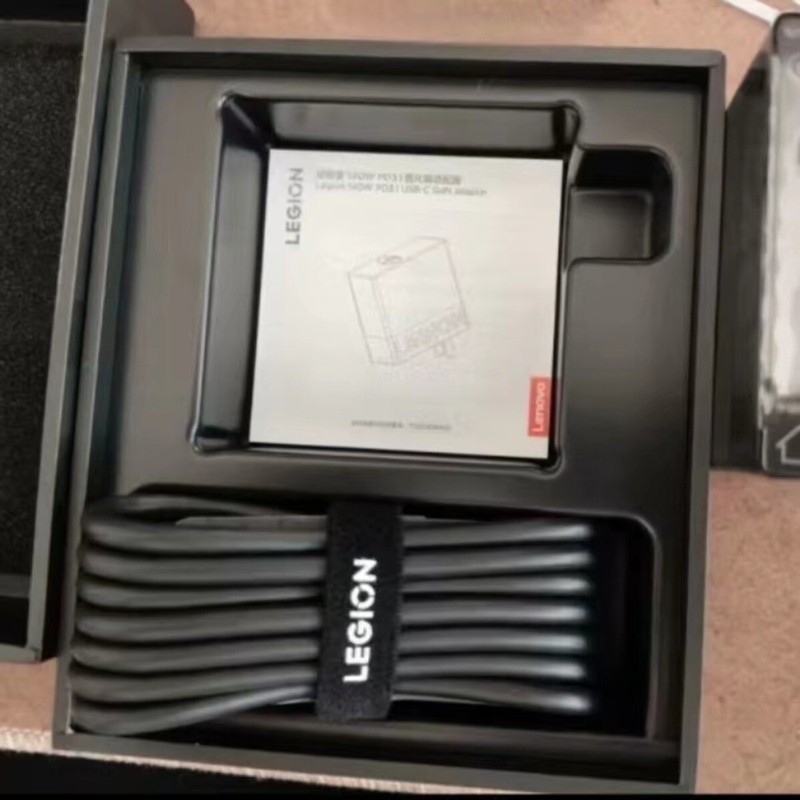 Original Lenovo Legion 140W GaN Adapter PD3.1 Fast Charger With 2XPcs Cables gallery
