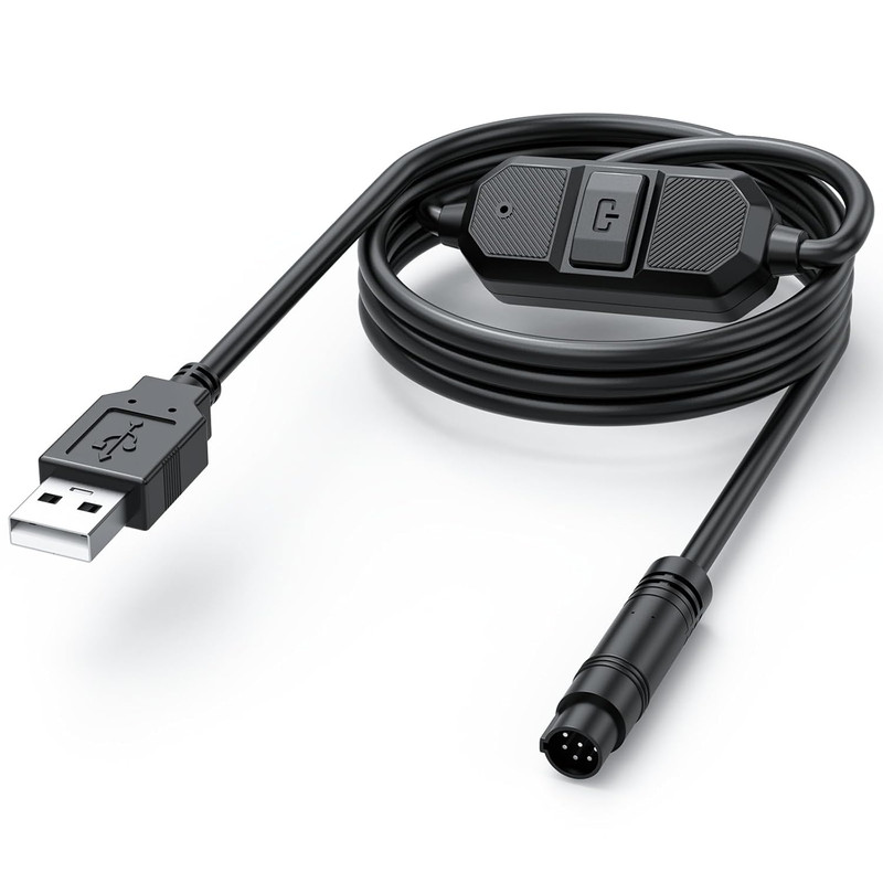 USB Boost Cable Wireless Backup Camera 8Pin Display Power Connector Solar 5B Pro gallery