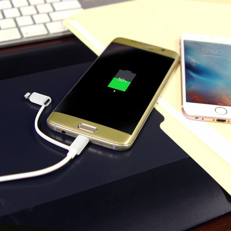 Micro USB & Lightning USB Data Sync & Charging Cable for Apple iPhone Samsung gallery