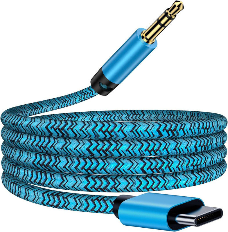 USB C to 3.5mm iPhone 17 Pro Max 16 15 Audio Aux Jack Cable Car Stereo Cord 3.3f gallery