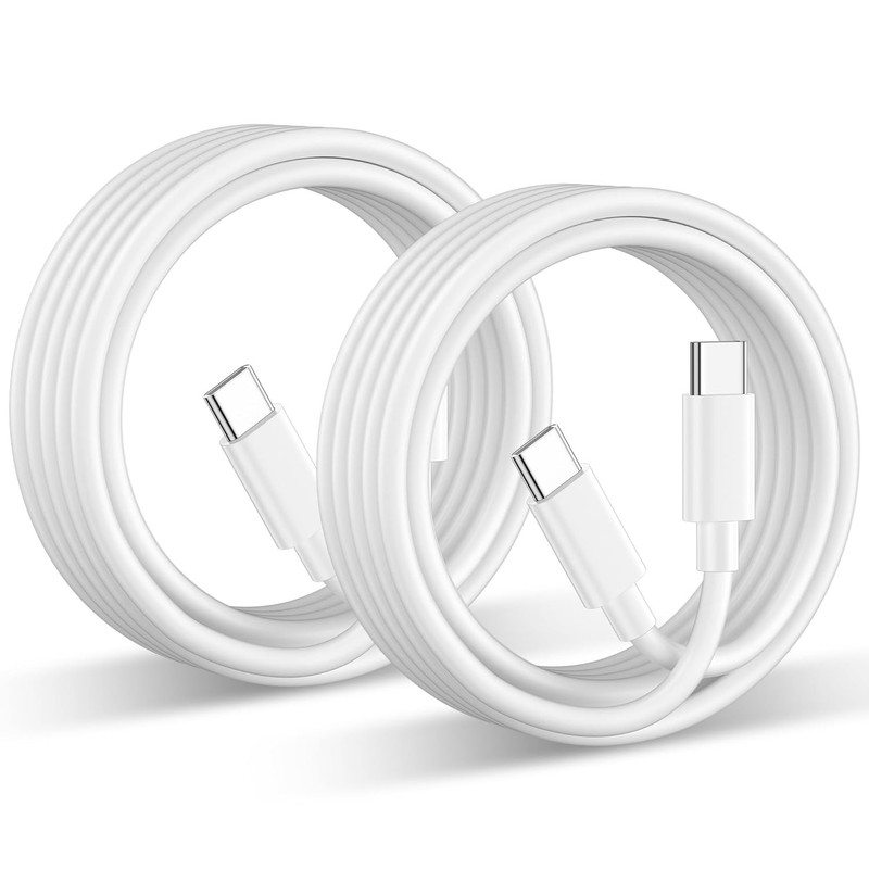 50X 6Ft 3Ft USB C To USB C Cord Fast Charger Cable For iPhone 16 15 Pro iPad Lot gallery
