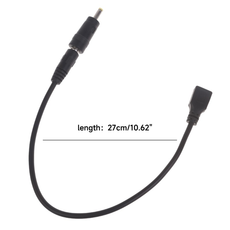 5.5x2.1mm to Mini USB Adapter with 3 DC Adapters 4.0x1.7mm,3.5x1.35mm,2.5x0.7mm gallery