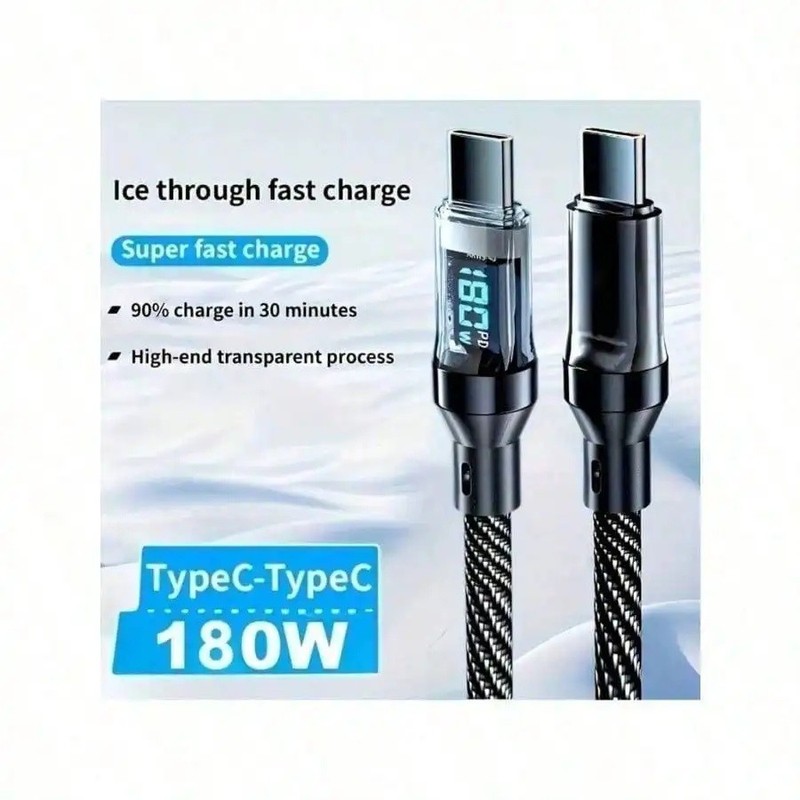 Braided USB to Type-C Fast Charging Data SYNC Charger Cable Cord 3FT{1 M} Lot gallery
