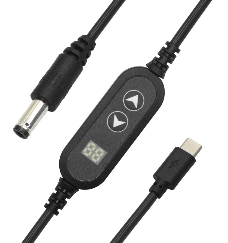 USB to DC PD Adapter Cable 3.6FT, 5V/9V/12V/15V/20V Multi-Voltage USB-Power C... gallery