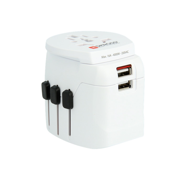 Skross Pro Light World Travel Planer USB White Adapter gallery