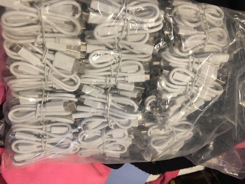 micro usb charger cable comes in White or black brand new. Selling 3 for $8.00