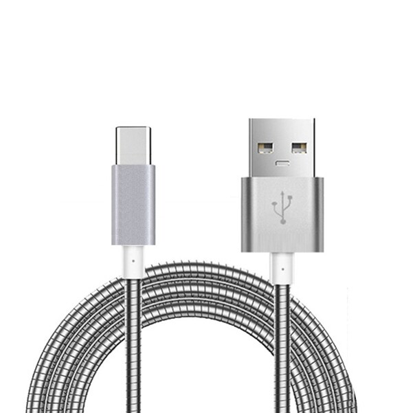6ft Metal USB Cable Type-C Charger Cord Power Wire Long Fast for USB-C Phones
