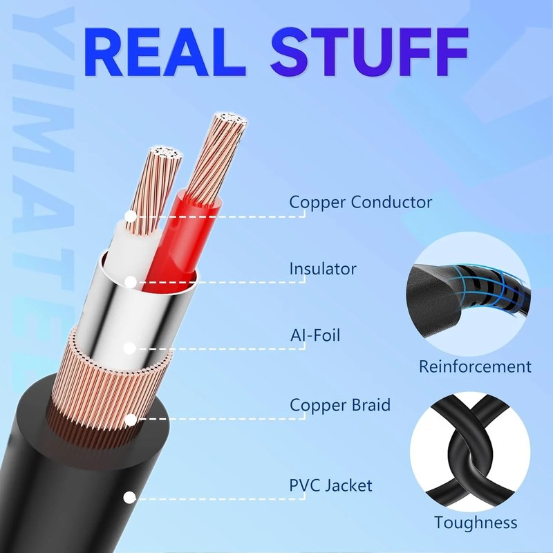 Lightning to RCA Cable Audio Aux Adapter, [MFi Certified] 2 RCA Audio Y Splitter gallery