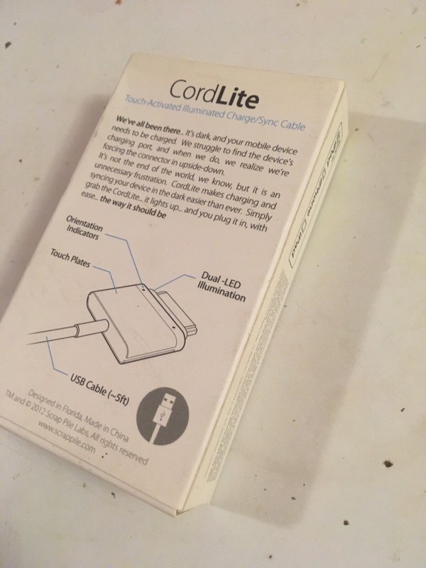 Cool Lite 30 Pin IPhone Power Cord gallery