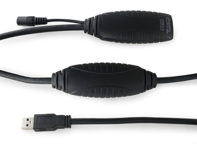 10 Meter (32 Foot) USB 3.0 Active Extension Cable with AC Power Adapter, Back... gallery