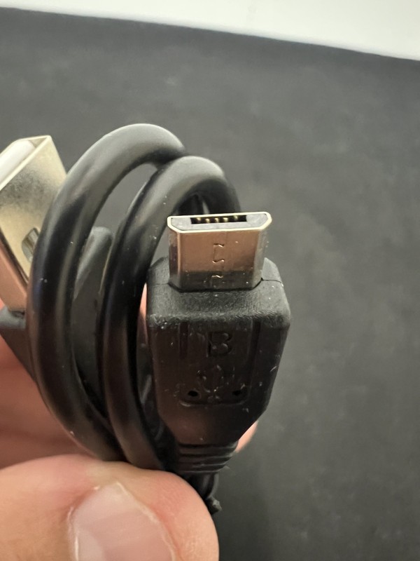 Micro‑USB to USB‑A Charging Cable – Black – Never Used gallery
