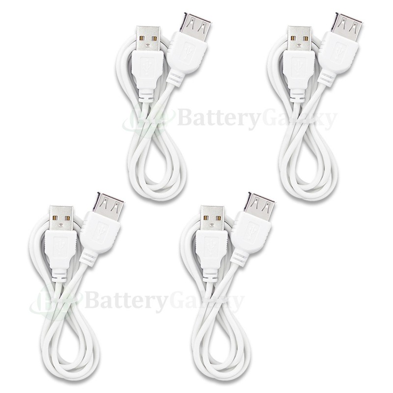 1-100 Lot USB 2.0 Mini A Male to Female Extension Cable Cord A-A M-F 3 FT 3' gallery