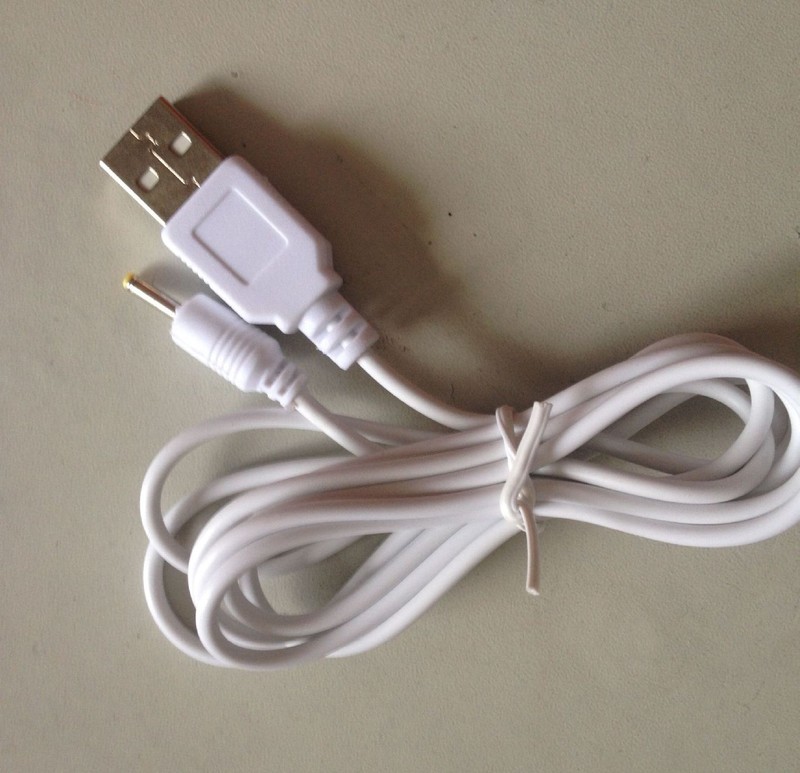 USB A Type Port To DC Plug 2.5*0.7mm Power Supply Cable Adapter Tablet Charger gallery
