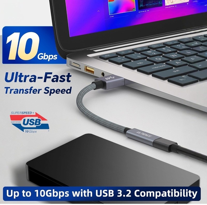 USB Type C Female To USB 3.0 Male Connector For iPhone 12/12 Mini/12 Pro Max gallery
