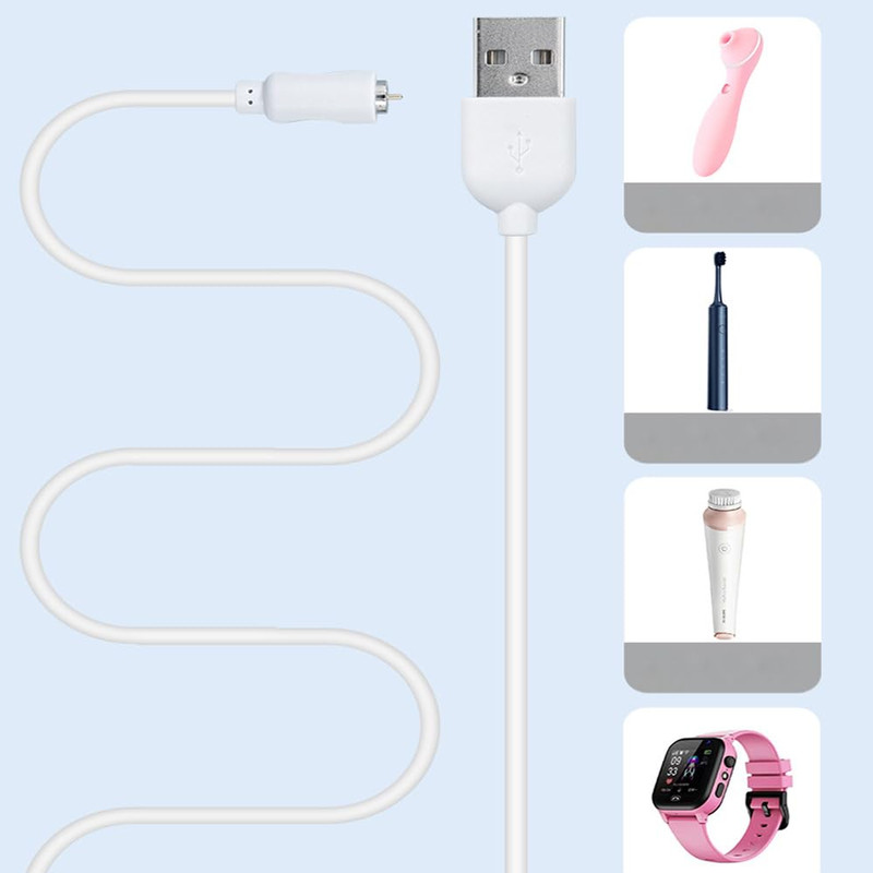 Magnetic USB Charger Cable for Dot Massager Replacement Charging Cord 6mm gallery
