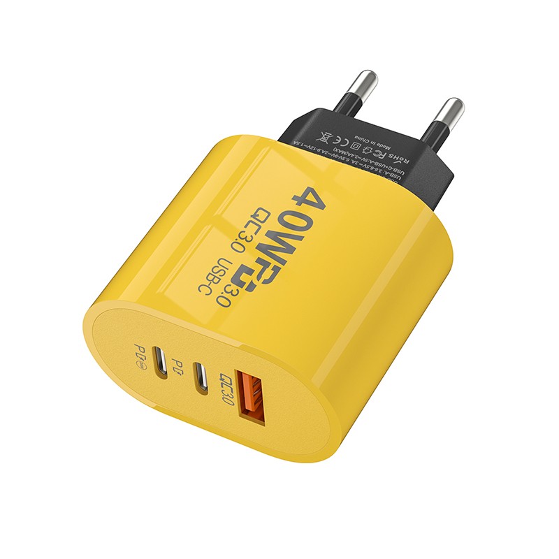 40W USB C Charger Quick Charge 3.0 USB Wall Charger PD Type C Phone Charger gallery
