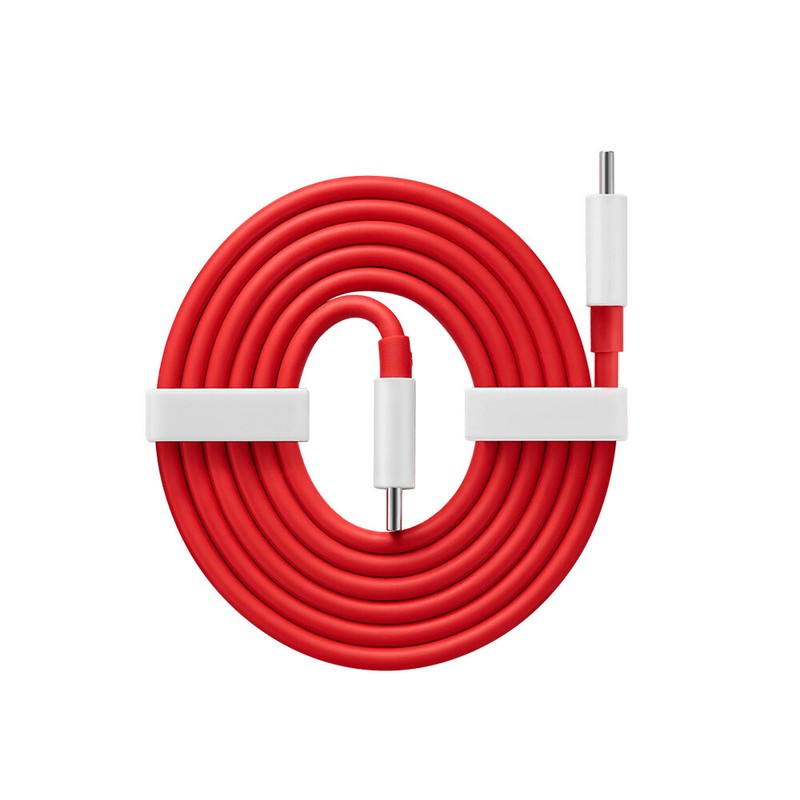Original Oneplus Official Warp Charge Type-C to Type-C Cable 1 M / 1.5 M - Red