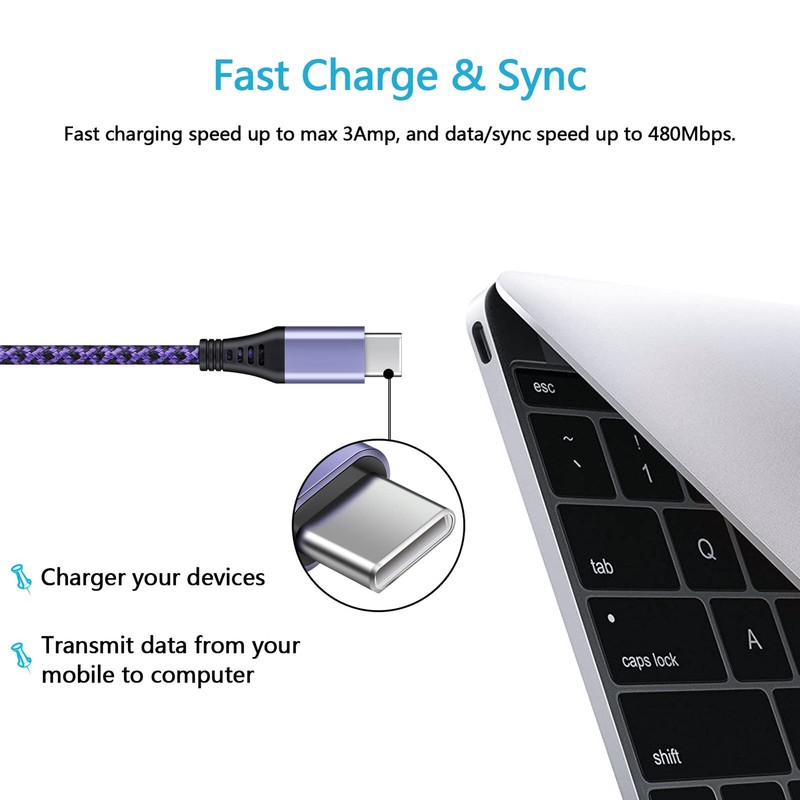 for iPhone 16e 17e 17 Max , 6FT Fast USB Cable Charger Charging Cord for iPho... gallery