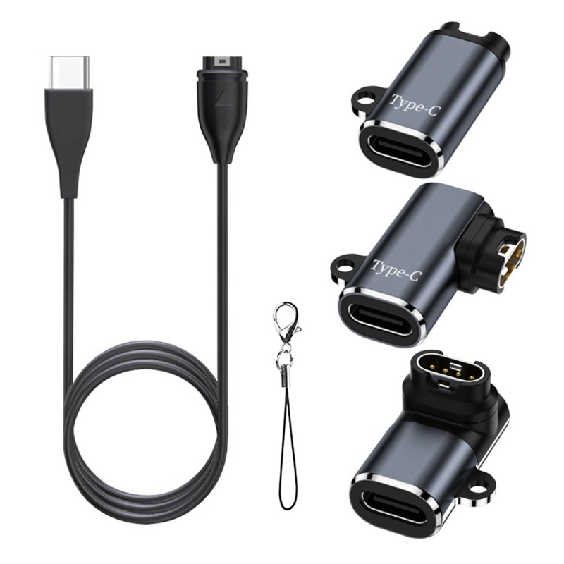 Portable USB C Watch Charger Adapter With Extended Cable for 955 965 45 45S 245 gallery